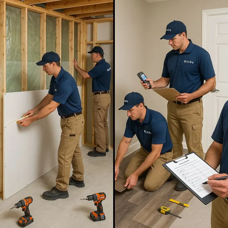 Repairs and Reconstruction process in Wingate, NC
