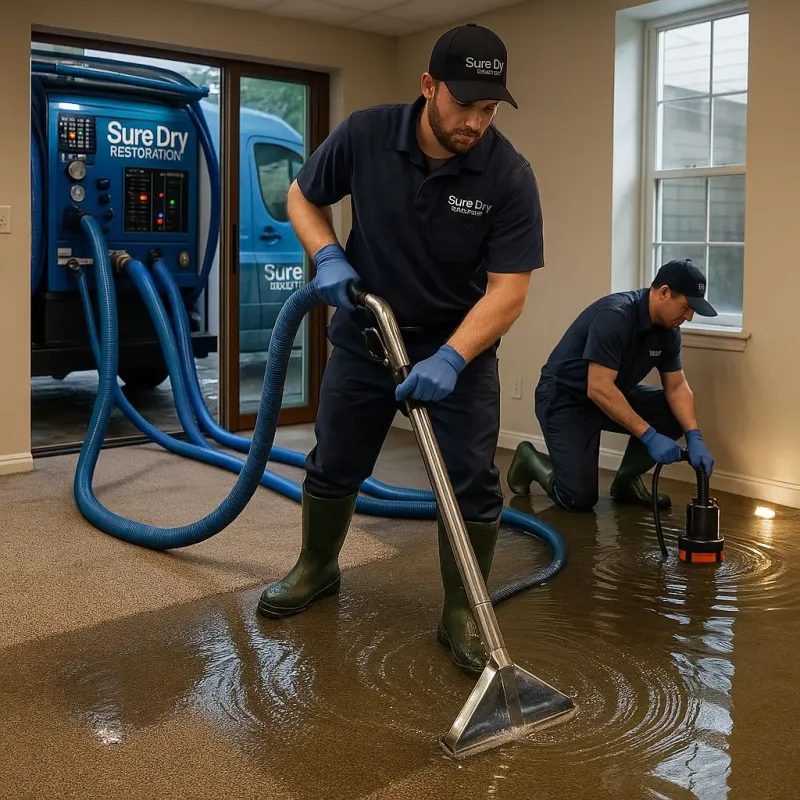Water Extraction and Removal process in Wingate, NC